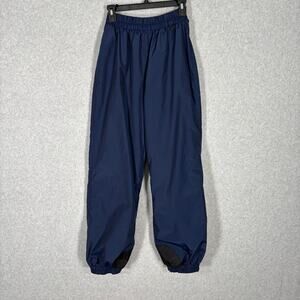 Vintage‎ 80s Columbia Pants Womens Medium Navy Blue Ski Snow Rain Hiking Nylon